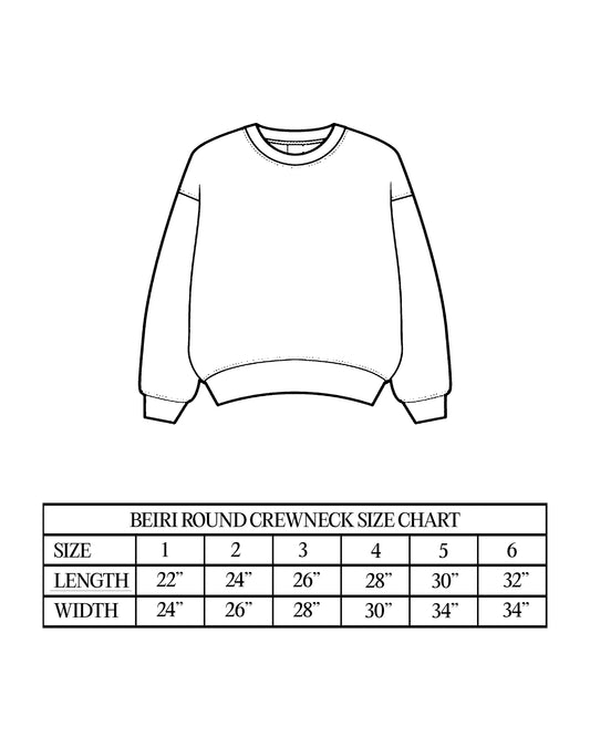 Black blank crewneck Two pack
