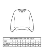 Black blank crewneck