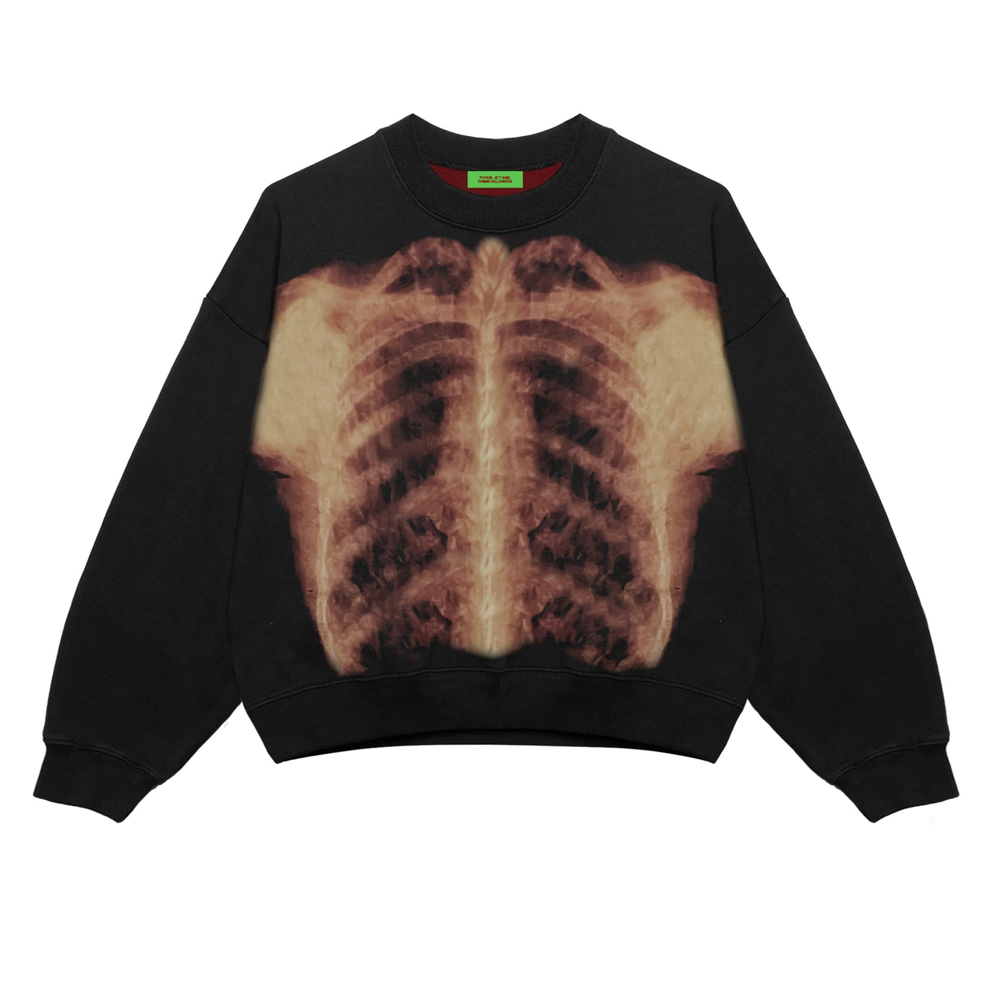 Black X - Ray crewneck